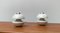 Mid-Century German Space Age Mushroom Table or Wall Lamp by Klaus Hempel for Kaiser Leuchten, 1970s, Set of 2, Image 1