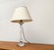 Mid-Century German Tiffany Glass Table Lamp by Ingo Maurer, 1960s, Image 22