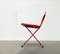 Vintage Italian Postmodern Charlie Folding Chair by Carlo Bimbi & Nilo Gioacchini for Segis, 1980s, Set of 3 63