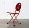 Vintage Italian Postmodern Charlie Folding Chair by Carlo Bimbi & Nilo Gioacchini for Segis, 1980s, Set of 3, Image 47