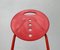 Vintage Italian Postmodern Charlie Folding Chair by Carlo Bimbi & Nilo Gioacchini for Segis, 1980s, Set of 3 45