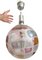 Murano Sphere Lamp in Crystal, Image 6