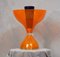 Orange Murano Glass and Brass Table Lamp, 1980s 1