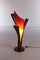 Vintage French Floor Lamp Flame, 1980s 2