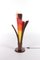 Vintage French Floor Lamp Flame, 1980s 4