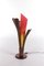 Vintage French Floor Lamp Flame, 1980s 3