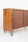 Tatra Sideboard with Hairpin Legs and Black Glass Top, 1960s 4