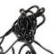 Escultura abstracta de plástico y alambre negro, Imagen 4