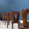 Brutalist Chairs in Wood, Set of 6 4
