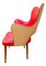 Chaise en Cuir Écologique par Gastone Rinaldi, 1950s 3