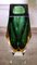 Vase en Verre de Murano Sommerso Coloré et Facetté par Mandruzzato 7