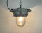 Industrial Grey Explosion Proof Lamp in Cast Aluminium from Elektrosvit, 1970s 7