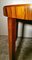 Italian Art Deco Feather Walnut Coffee Table 12