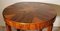 Italian Art Deco Feather Walnut Coffee Table 9