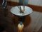 Art Deco Brass Nickel-Plated Hanging Lamp 7