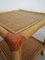 Table with Wheels & Two Rattan and Bamboo Shelves, Italy, 1970s, Image 11