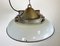Industrial Factory Pendant Lamp in Cast Iron and Grey Enamel from Zaos, 1960s, Image 3