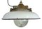 Industrial Factory Pendant Lamp in Cast Iron and Grey Enamel from Zaos, 1960s 1