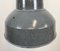 Large Industrial Factory Lamp in Grey Enamel from Elektrosvit, 1960s, Image 5