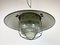 Industrial Factory Cage Pendant Lamp in Cast Iron and Grey Enamel from Zaos, 1960s 7