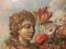 Pintura Flores y Ruinas, Escuela italiana, Óleo sobre lienzo, Enmarcado, Imagen 4