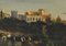Vista de Nápoles, Escuela Posillipo, Italia, óleo sobre lienzo, enmarcado, Imagen 4