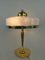 Lámpara de mesa francesa, años 30, Imagen 4