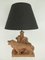 Table Lamp with Lion, Italy, 1950s 1