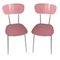 Mid-Century Iron and Formica Chairs, Set of 2 1