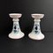 Small Porcelain Candlesticks, Christmas Collection by Gerard Laplau for Villeroy & Boch, Set of 2 1