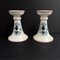 Small Porcelain Candlesticks, Christmas Collection by Gerard Laplau for Villeroy & Boch, Set of 2 2