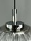Mid-Century Space Age Ball Pendant Lamp in Bubble Glass & Chrome 7