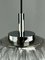 Mid-Century Space Age Ball Pendant Lamp in Bubble Glass & Chrome, Image 7