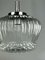 Mid-Century Space Age Ball Pendant Lamp in Bubble Glass & Chrome 5