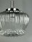 Mid-Century Space Age Ball Pendant Lamp in Bubble Glass & Chrome, Image 5