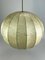 Mid-Century Space Age Cocoon Ball Lamp from Goldkant 10