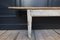 Vintage Rustic White Wooden Bench 6