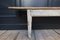 Vintage Rustic White Wooden Bench, Image 6