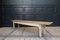 Vintage Rustic White Wooden Bench 15
