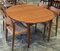Danish Oval Dining Table in Solid Teak, Mid-20th Century, Image 15