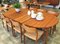 Danish Oval Dining Table in Solid Teak, Mid-20th Century 16