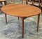 Danish Oval Dining Table in Solid Teak, Mid-20th Century, Image 1