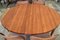 Danish Oval Dining Table in Solid Teak, Mid-20th Century, Image 10