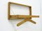 Foldable Wooden Wall Valet or Coat Rack, 1970s, Image 12