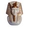Bustes Égyptiens Vintage en Porcelaine, Set de 2 2