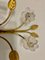 Italian Murano Glass Gold Gilded Sconces, Set of 3 2