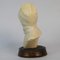 Art Deco Skulptur aus Alabaster und Holz 6