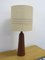 Solid Teak Scandinavian Table Lamp, Image 9