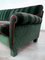 Italian Mid-Century Green Velvet 3-Seater Sofa, 1960s 17