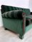 Italian Mid-Century Green Velvet 3-Seater Sofa, 1960s, Image 6